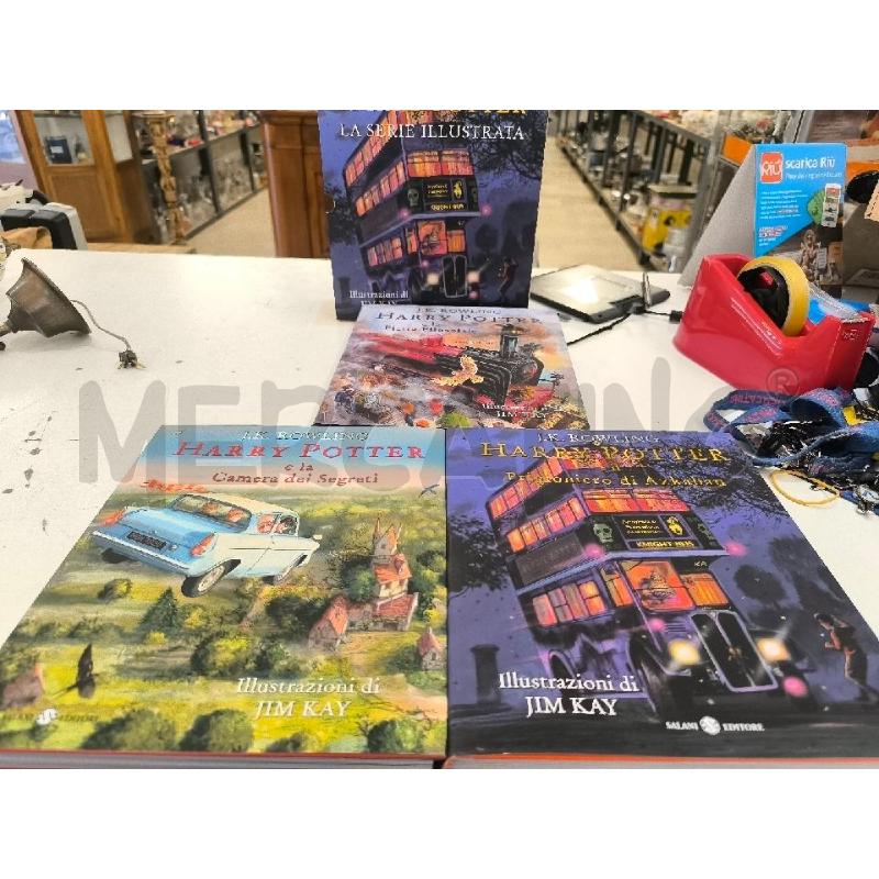 HARRY POTTER LA SERIE ILLUSTRATA | Mercatino dell'Usato Mestre 3