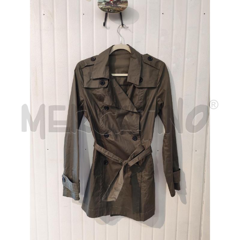 IMPERMEABILE DONNA TROU AUX BICHES VERDE MILITARE | Mercatino dell'Usato Mestre 1