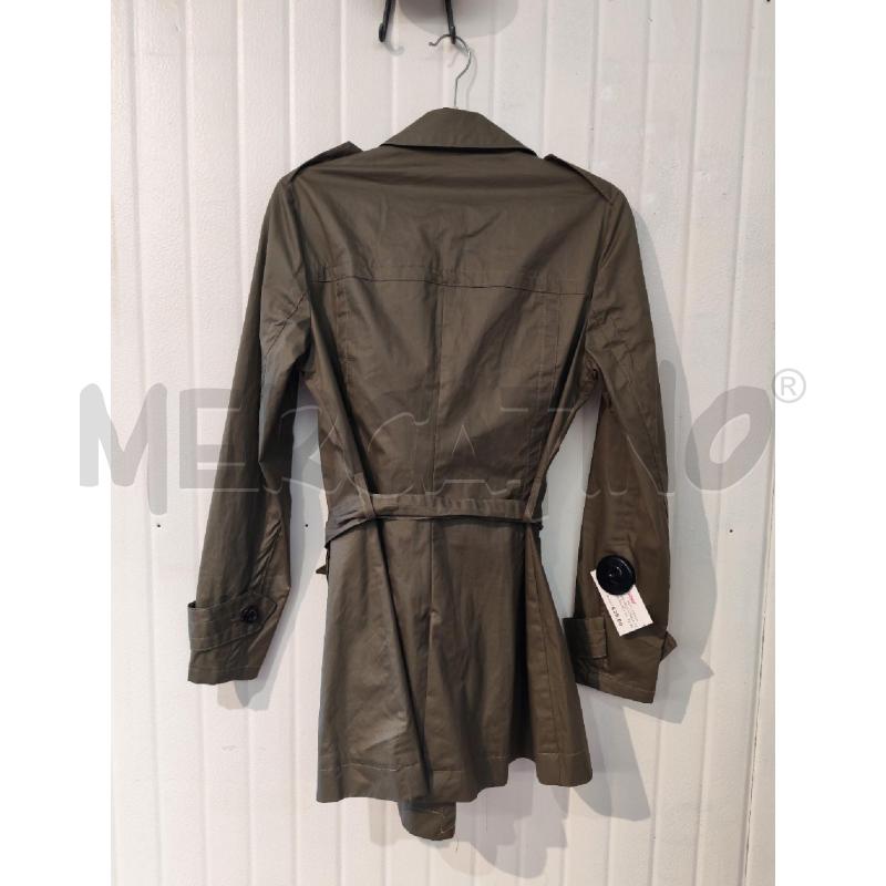 IMPERMEABILE DONNA TROU AUX BICHES VERDE MILITARE | Mercatino dell'Usato Mestre 3
