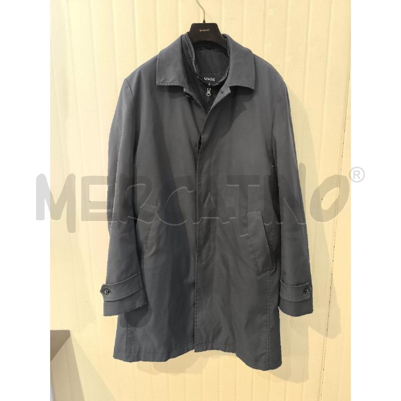 IMPERMEABILE UOMO SPADA BLU CON INTERNO SMANICATO | Mercatino dell'Usato Mestre 1