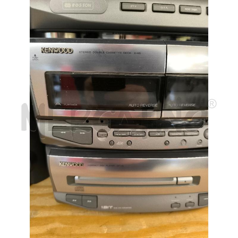 IMPIANTO STEREO KENWOOD CON AMPLIFICATORE | Mercatino dell'Usato Mestre 2