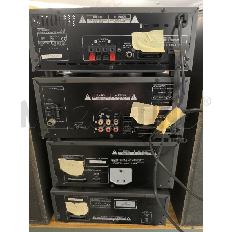 IMPIANTO STEREO KENWOOD CON AMPLIFICATORE | Mercatino dell'Usato Mestre 4
