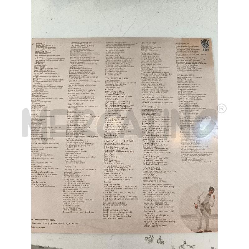 JAMES TAYLOR | Mercatino dell'Usato Mestre 2
