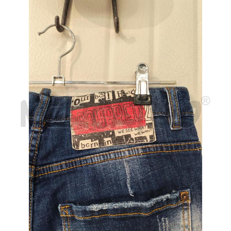 JEANS DONNA DISQUARED2 CON STRAPPI  E RICAMI  | Mercatino dell'Usato Mestre 4