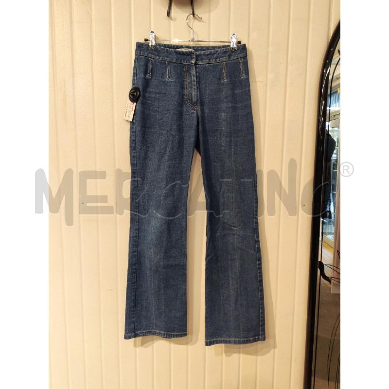 JEANS DONNA DOLCE E GABBANA CUCITURE GIALLE | Mercatino dell'Usato Mestre 1