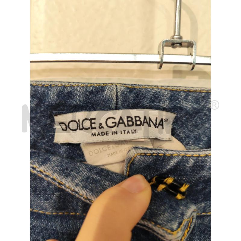 JEANS DONNA DOLCE E GABBANA CUCITURE GIALLE | Mercatino dell'Usato Mestre 2