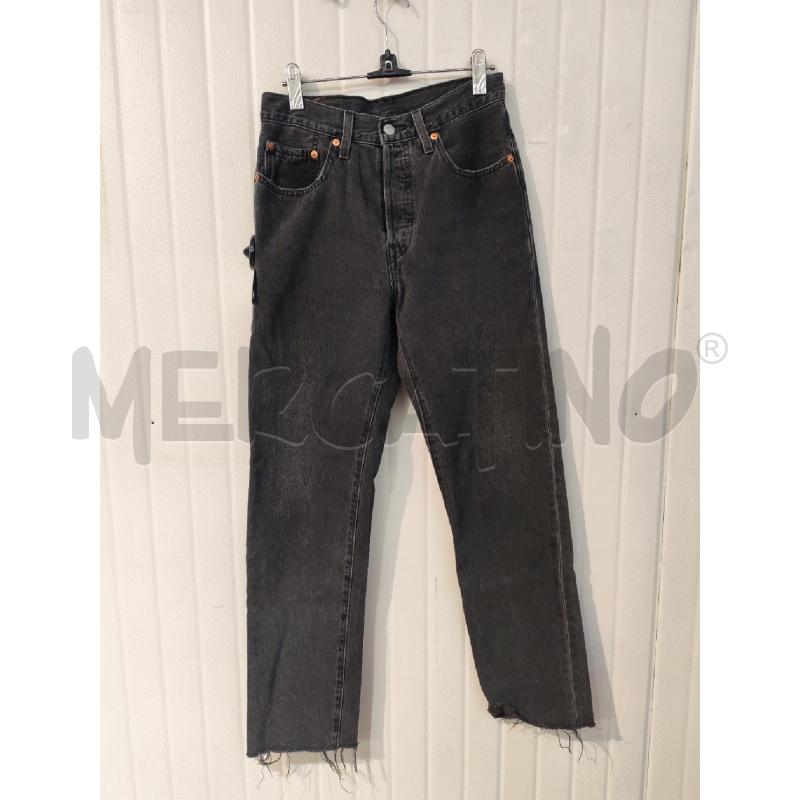 JEANS DONNA LEVI'S GRIGI SLAVATI 501 | Mercatino dell'Usato Mestre 1