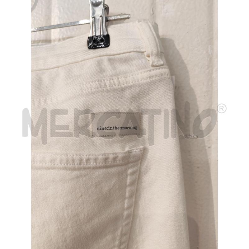 JEANS DONNA NINE IN THE MORNING BIANCHI | Mercatino dell'Usato Mestre 4