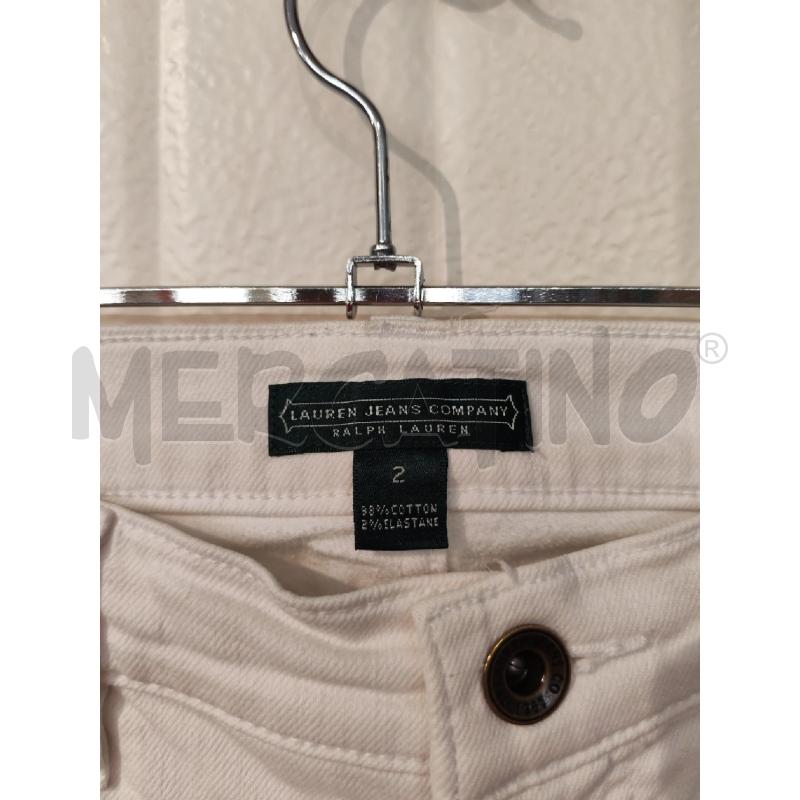 JEANS DONNA RALPH LAUREN BIANCHI  | Mercatino dell'Usato Mestre 2