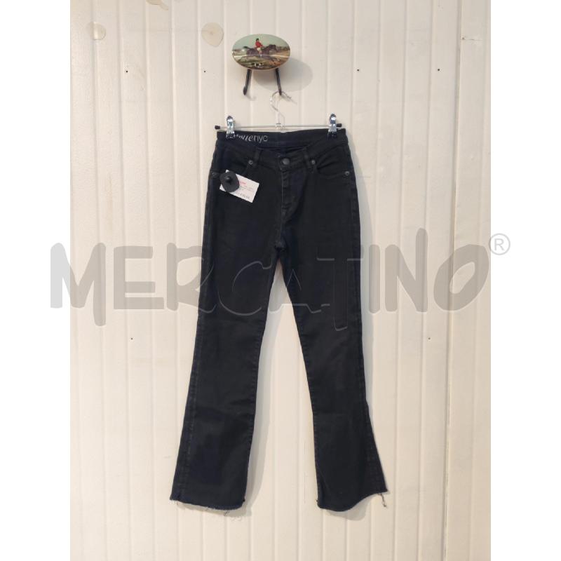 JEANS DONNA TRUE NYC NERI  | Mercatino dell'Usato Mestre 1