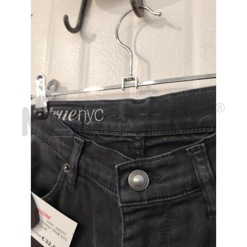 JEANS DONNA TRUE NYC NERI  | Mercatino dell'Usato Mestre 2