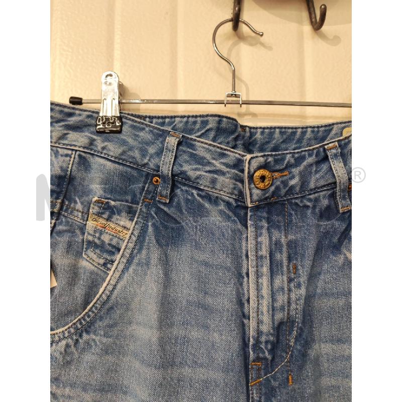 JEANS UOMO DIESEL LAVAGGIO CHIARO CON MINI STRAPPI | Mercatino dell'Usato Mestre 2