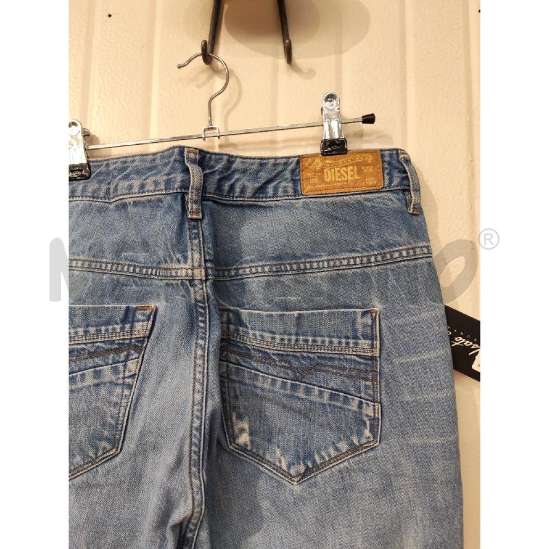 JEANS UOMO DIESEL LAVAGGIO CHIARO CON MINI STRAPPI | Mercatino dell'Usato Mestre 4