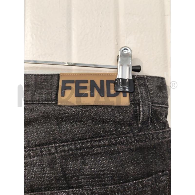 JEANS UOMO FENDI GRIGIO BRILLANTINATI | Mercatino dell'Usato Mestre 4