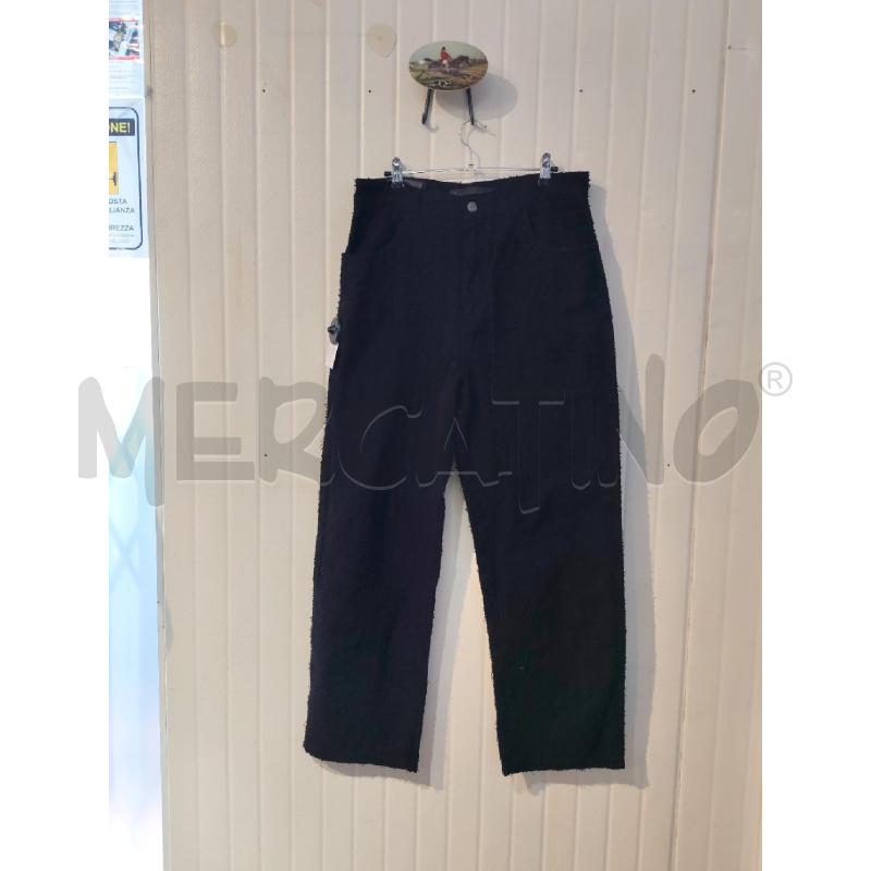 JEANS UOMO NERATI ON BERSHKA NERI SFILACCIATI | Mercatino dell'Usato Mestre 1