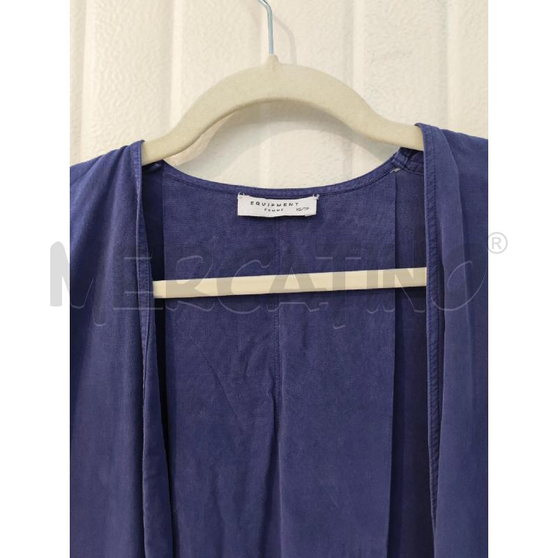 KIMONO EQUIPMENT BLU | Mercatino dell'Usato Mestre 3