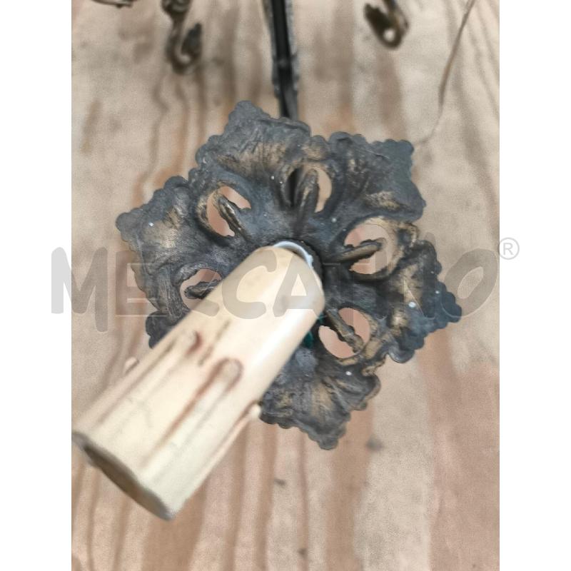 LAMPADARIO 10 LUCI IN OTTONE | Mercatino dell'Usato Mestre 2