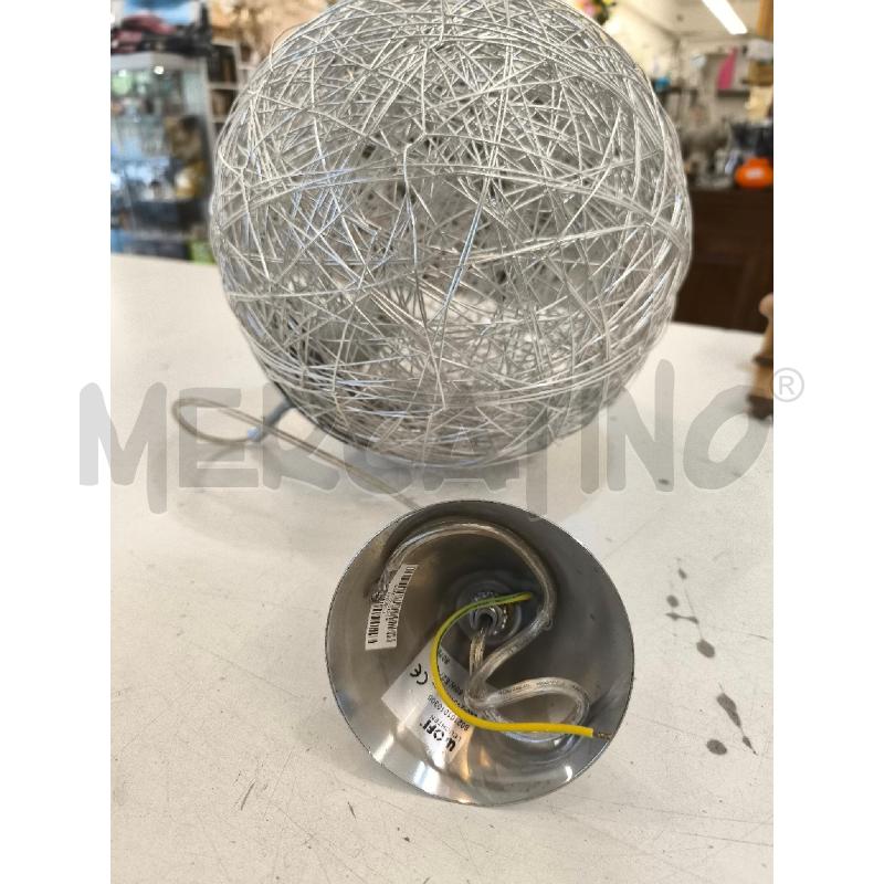 LAMPADARIO A PALLA FILI INTRECCIATI | Mercatino dell'Usato Mestre 3