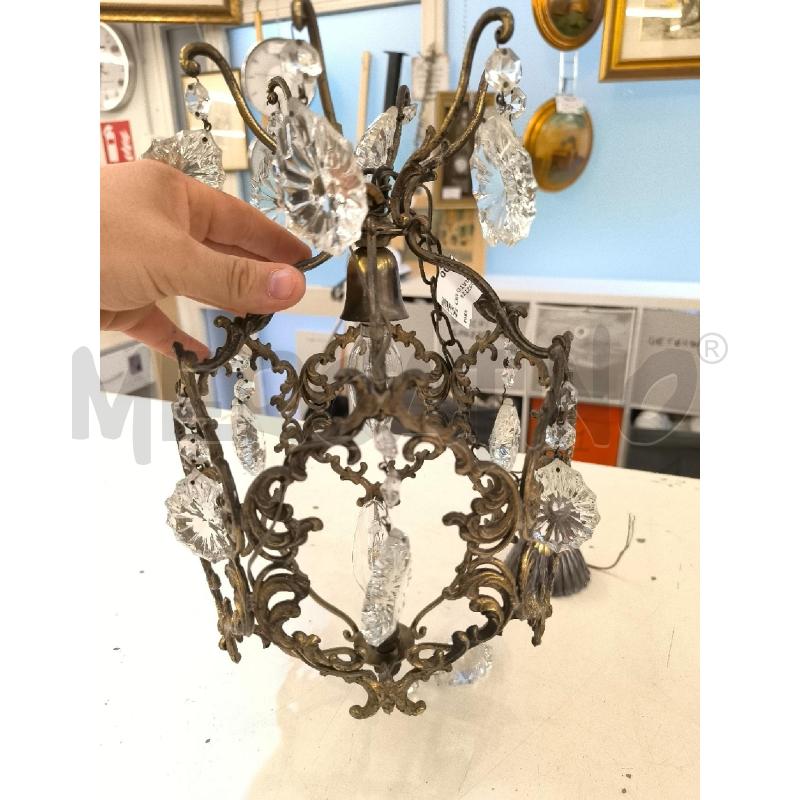 LAMPADARIO DORATO METALLO GOC | Mercatino dell'Usato Mestre 2