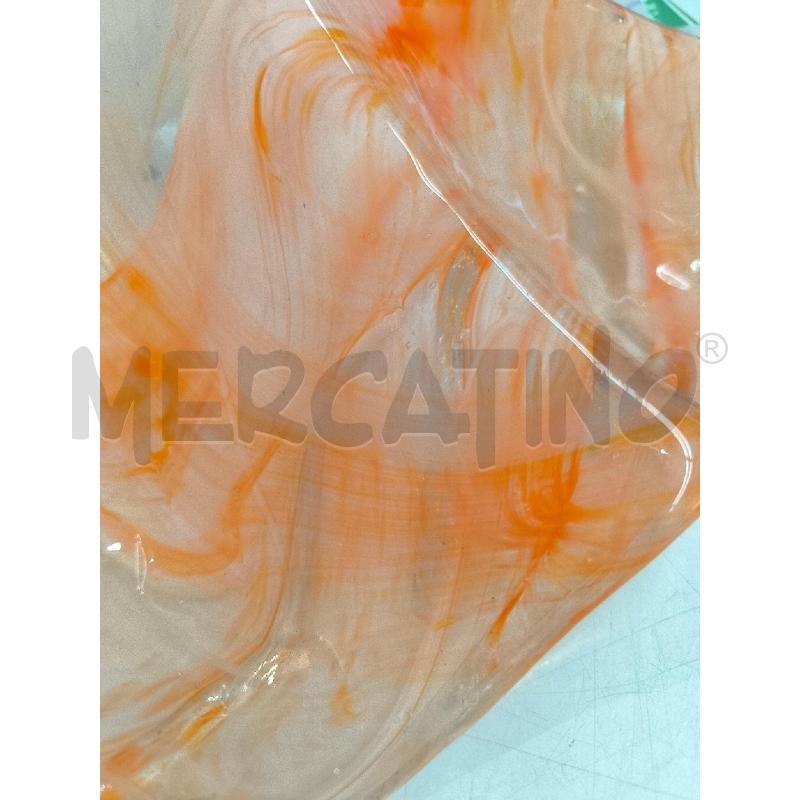 LAMPADARIO MURANOI FAZZOLETTO ARANCIONE | Mercatino dell'Usato Mestre 2