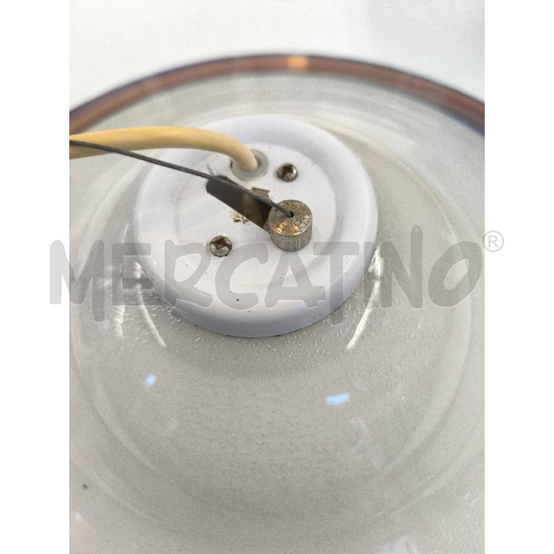 LAMPADARIO MURANO BORDO FANTASIA A RIGHE | Mercatino dell'Usato Mestre 5