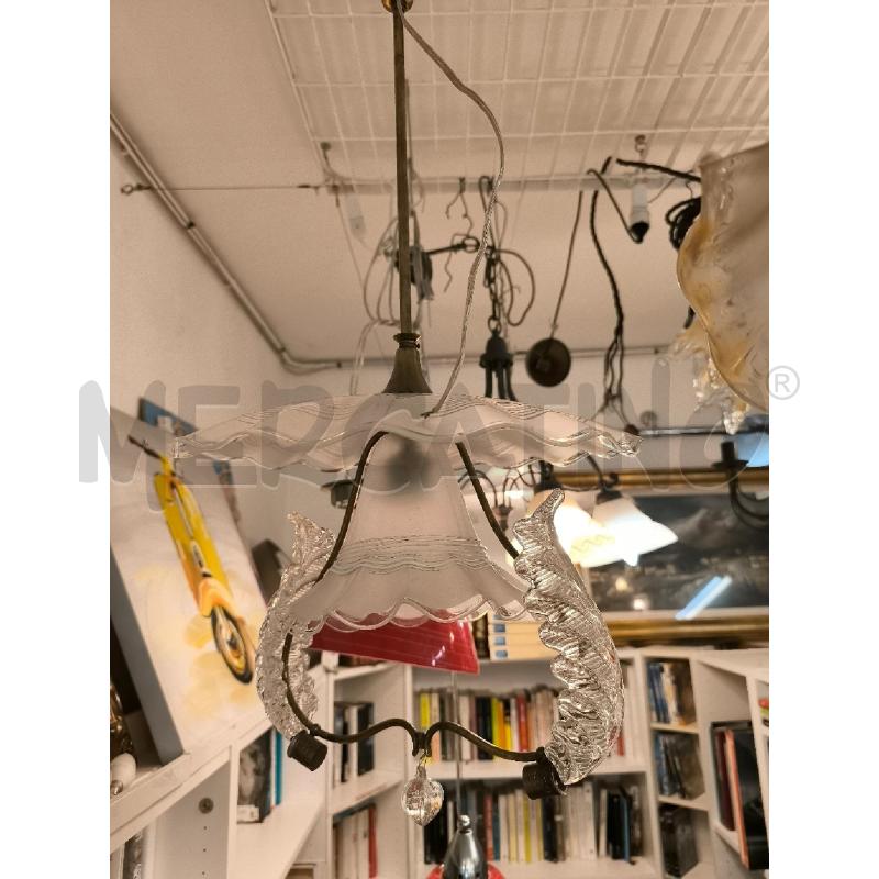 LAMPADARIO MURANO CON CAMPANA | Mercatino dell'Usato Mestre 1