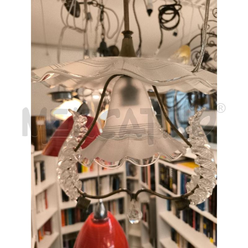 LAMPADARIO MURANO CON CAMPANA | Mercatino dell'Usato Mestre 2
