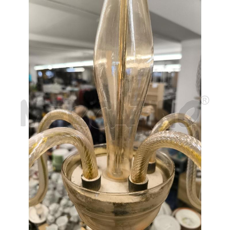 LAMPADARIO MURANO DORATO | Mercatino dell'Usato Mestre 3