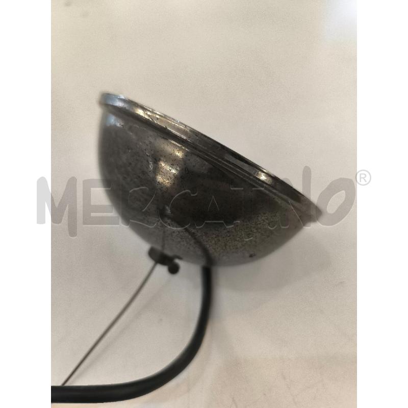 LAMPADARIO RIGHE NERE CAPPELLO  VETRO | Mercatino dell'Usato Mestre 3