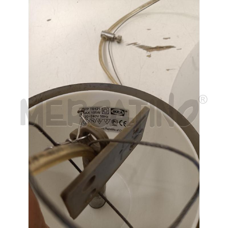 LAMPADARIO VERO BIANCO LUCIDO | Mercatino dell'Usato Mestre 3