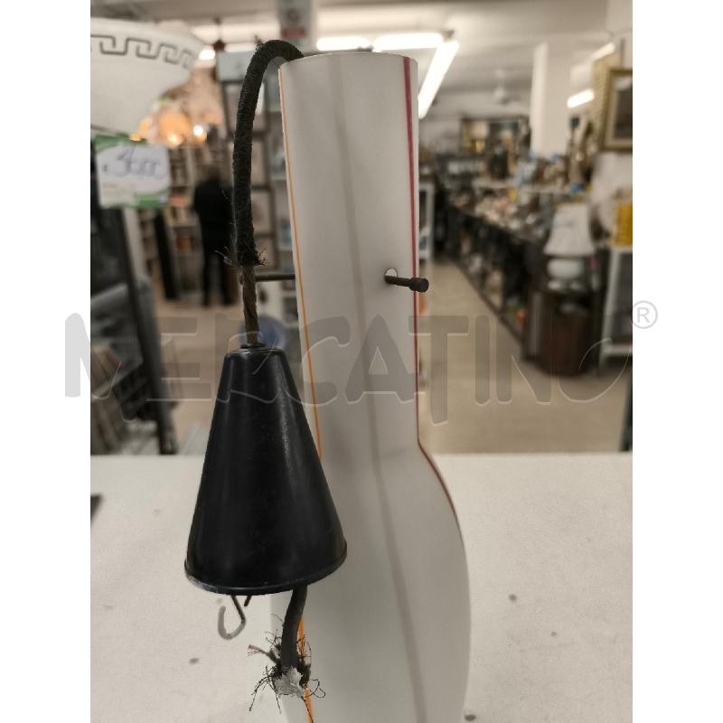 LAMPADARIO VETRO RIGHE COLORATE  | Mercatino dell'Usato Mestre 3
