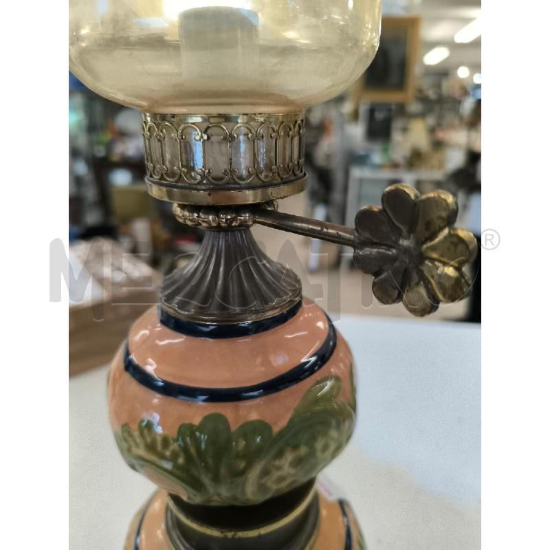 LAMPADA AD OLIO CERAMICA BASE DORATA | Mercatino dell'Usato Mestre 4