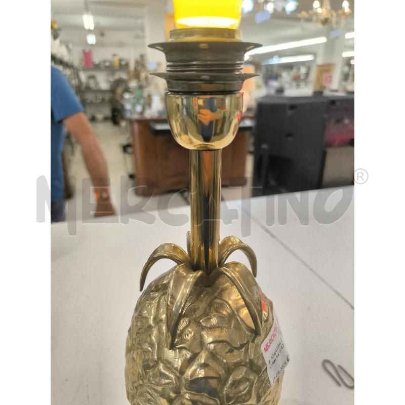 LAMPADA BASE ANANAS DORATA BASE DANN | Mercatino dell'Usato Mestre 4