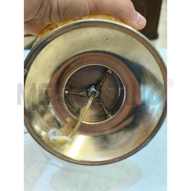 LAMPADA DA TAVOLO VETRO MURANO AMBRA  | Mercatino dell'Usato Mestre 4
