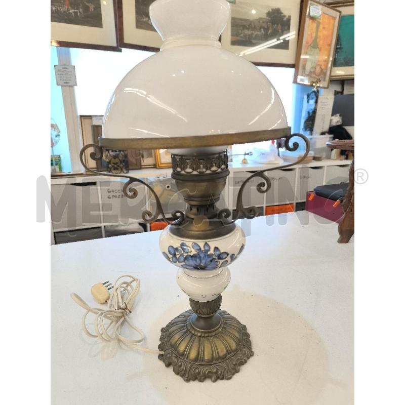 LAMPADA OLI BASSANO BASE IN METALLO LUME  | Mercatino dell'Usato Mestre 1
