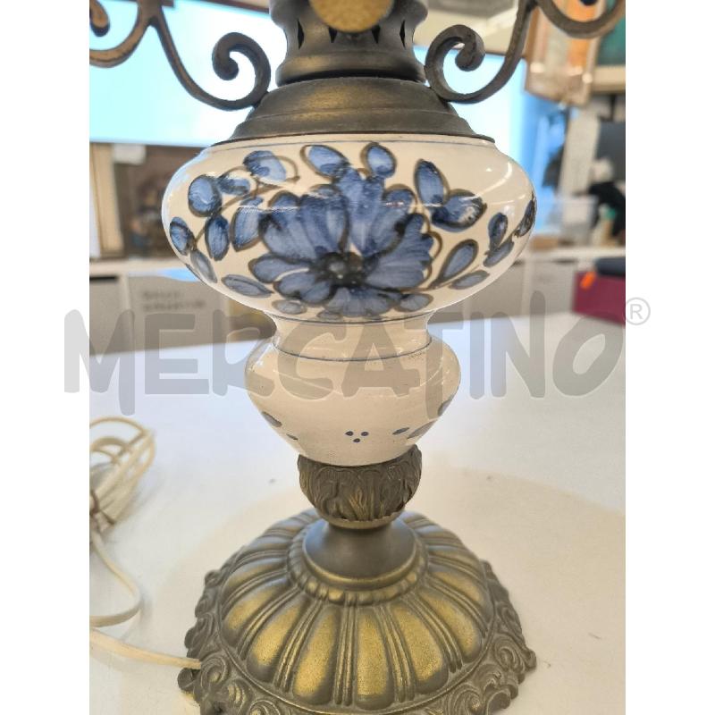 LAMPADA OLI BASSANO BASE IN METALLO LUME  | Mercatino dell'Usato Mestre 3