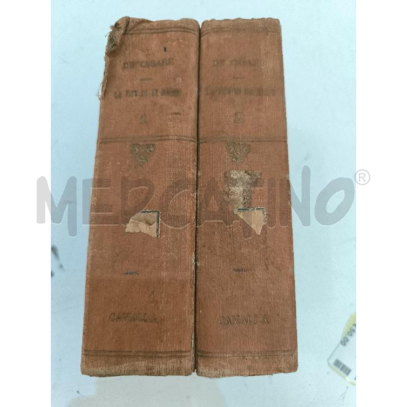 LA FINE DI UN REGNO 1900  2 VOL. | Mercatino dell'Usato Mestre 2