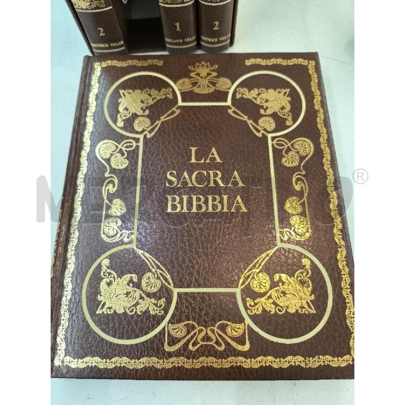 LA SACRA BIBBIA 4 VOLUMI EDITRICE VELAR 1988 | Mercatino dell'Usato Mestre 2