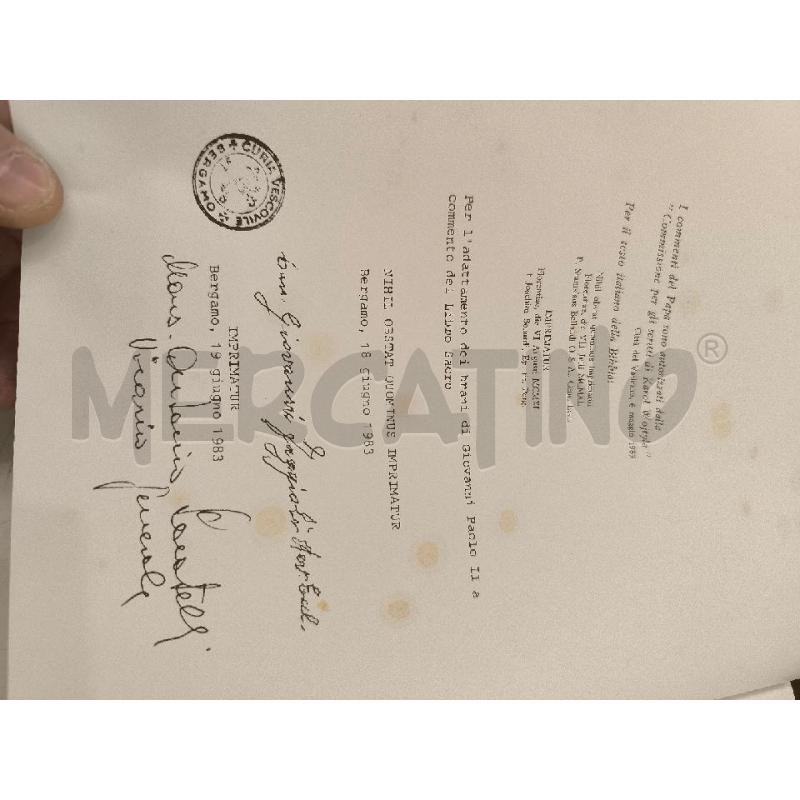 LA SACRA BIBBIA 4 VOLUMI EDITRICE VELAR 1988 | Mercatino dell'Usato Mestre 3