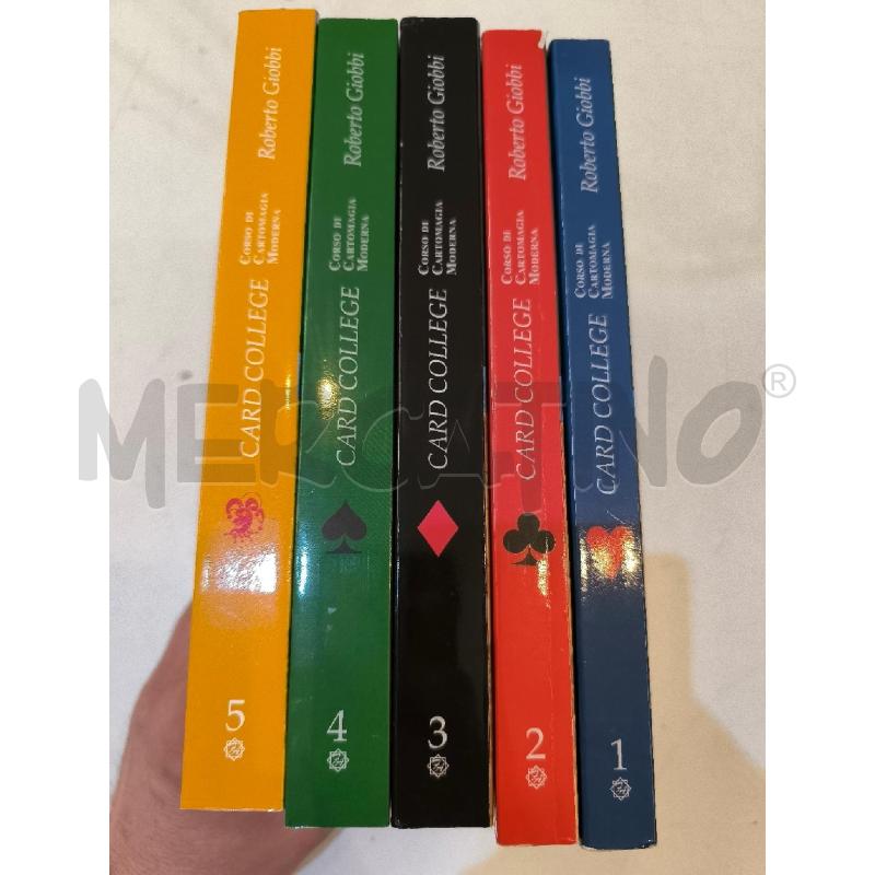 LIBRI 5 VOLUMI CORSO DI CARTOMANZIA MODERNA | Mercatino dell'Usato Mestre 1