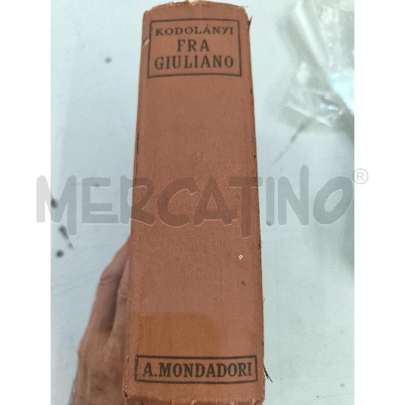LIBRO ANTICO FRA GIULIANO | Mercatino dell'Usato Mestre 2