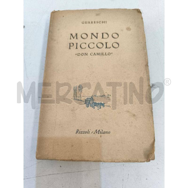 LIBRO ANTICO GUARESCHI MONDO PICCOLO | Mercatino dell'Usato Mestre 1