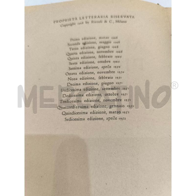 LIBRO ANTICO GUARESCHI MONDO PICCOLO | Mercatino dell'Usato Mestre 3