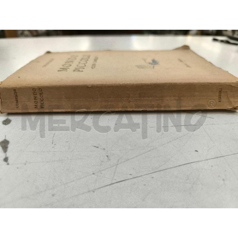 LIBRO ANTICO GUARESCHI MONDO PICCOLO | Mercatino dell'Usato Mestre 4