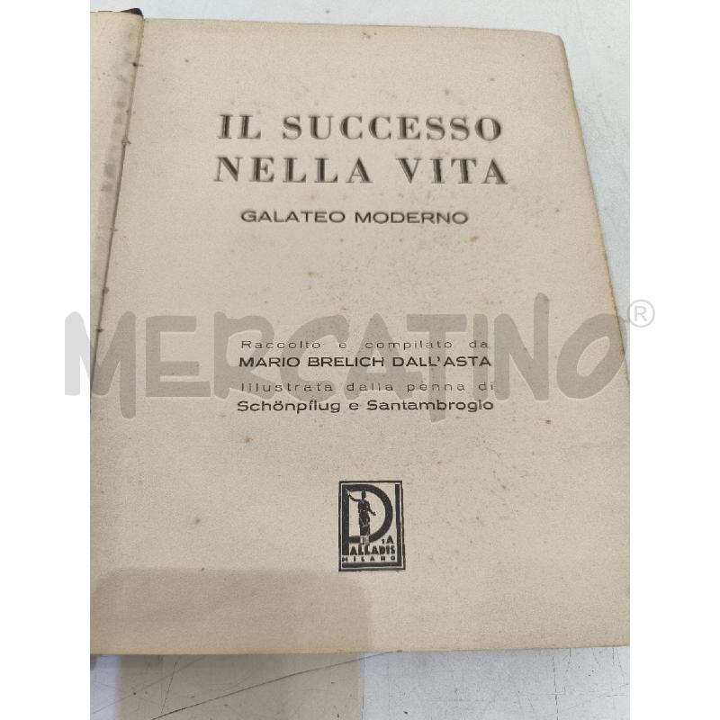 LIBRO ANTICO IL SUCCESSO NELLA VITA | Mercatino dell'Usato Mestre 3