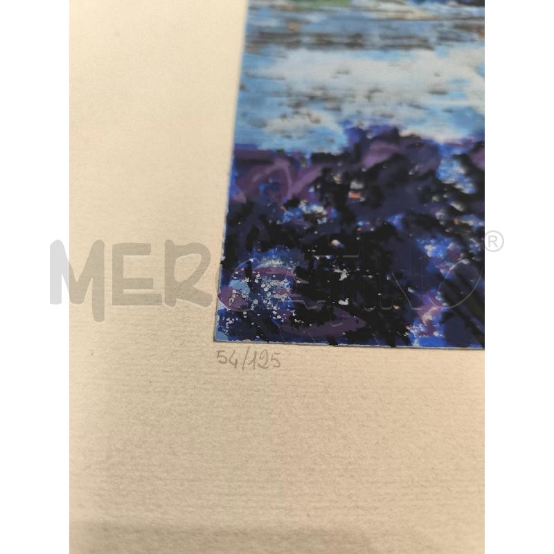 LITOGRAFIA CASCELLA FIUME TULIPANI | Mercatino dell'Usato Mestre 3