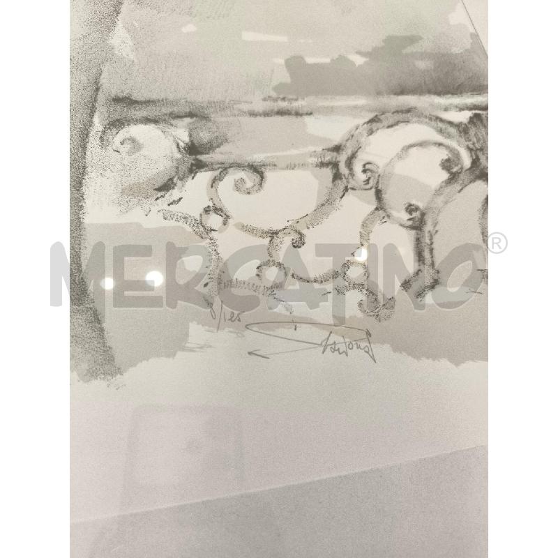 LITOGRAFIA DONNA BRACCIA  | Mercatino dell'Usato Mestre 2