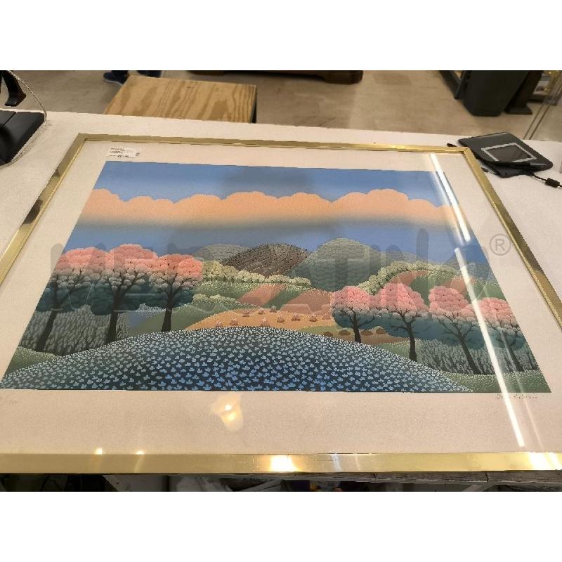 LITOGRAFIA IVAN RABUZIN PAESAGGIO | Mercatino dell'Usato Mestre 1