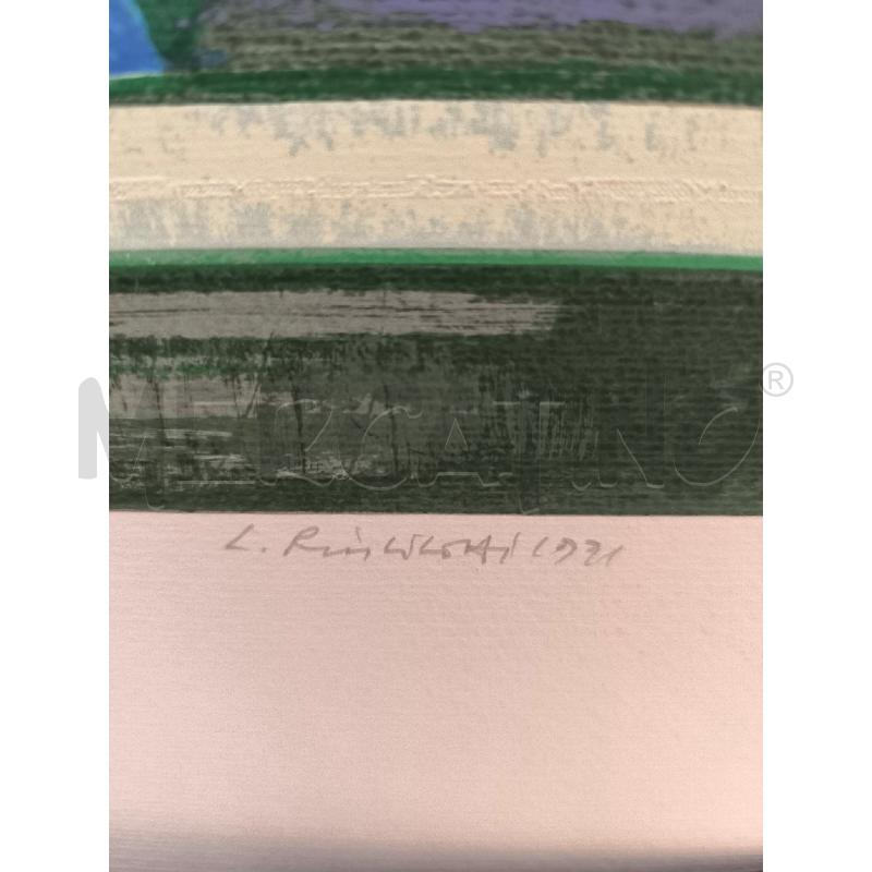 LITOGRAFIA LUIGI RINCICOTTI VASO FI FIORI  | Mercatino dell'Usato Mestre 2