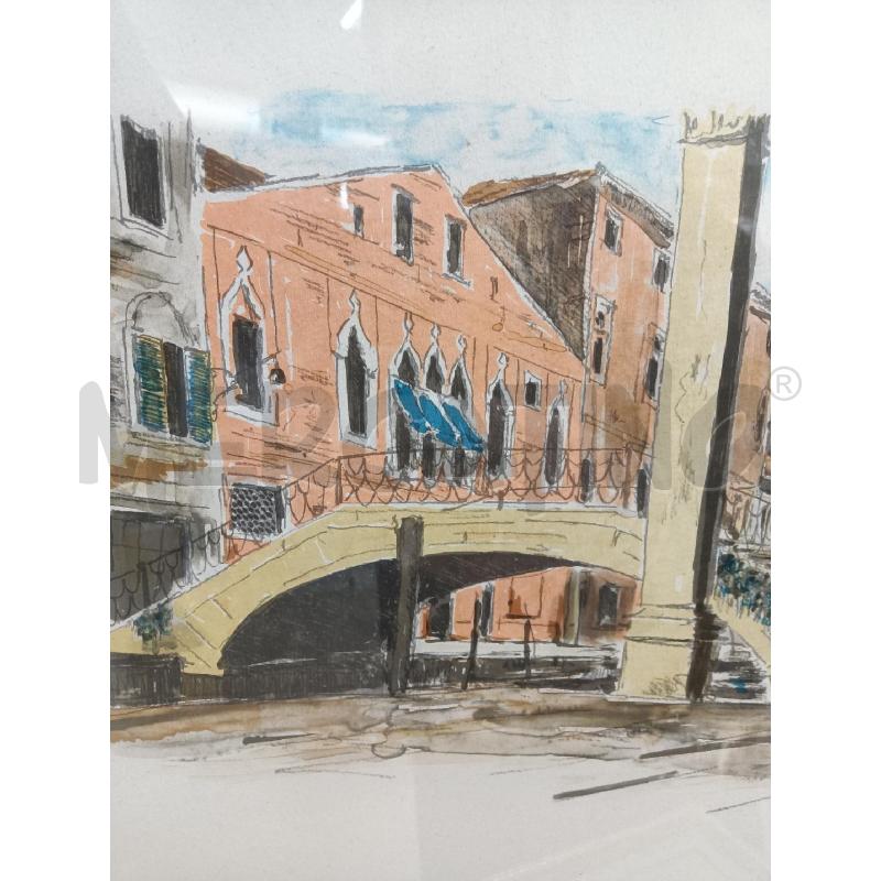 LITOGRAFIA MERCATO DI VENEZIA  | Mercatino dell'Usato Mestre 3